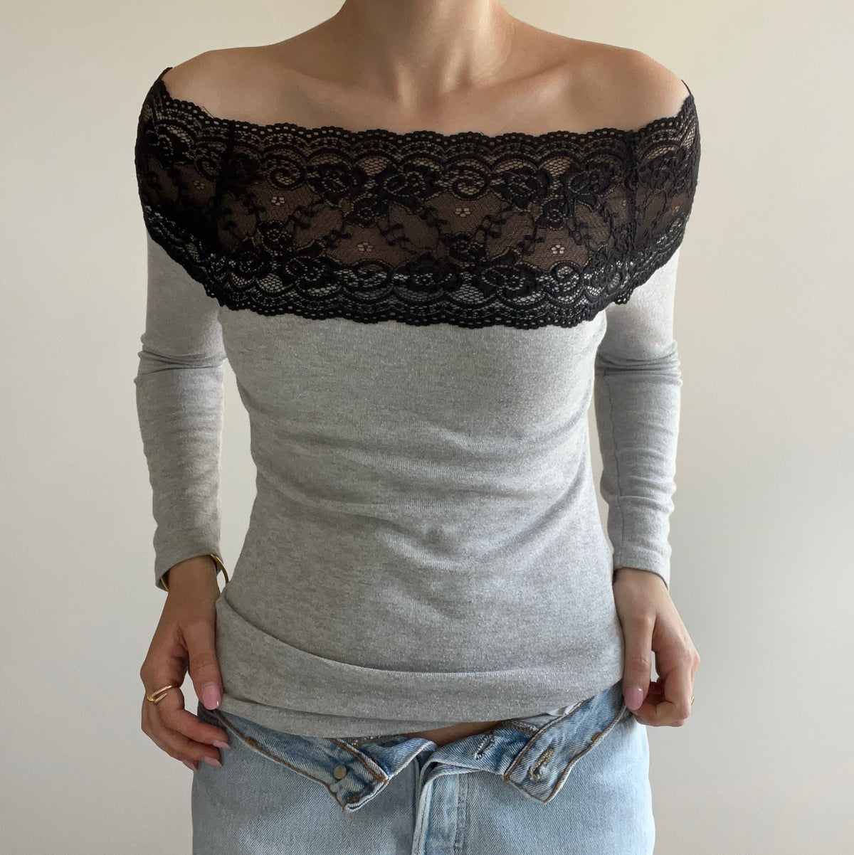 LACE LONG SLEEVE