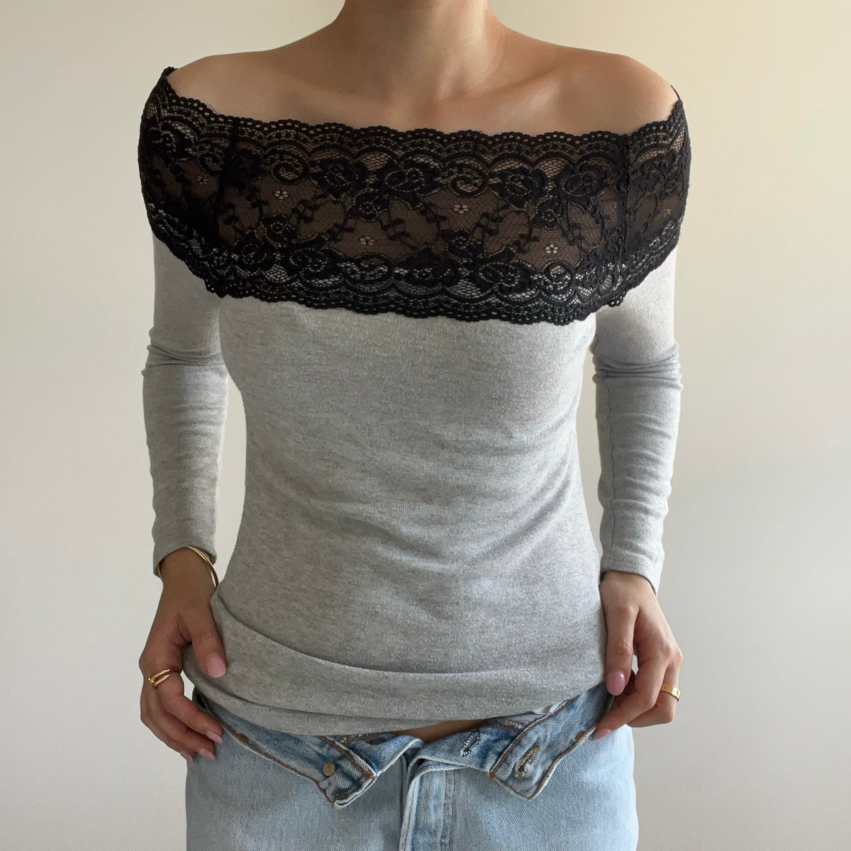 LACE LONG SLEEVE