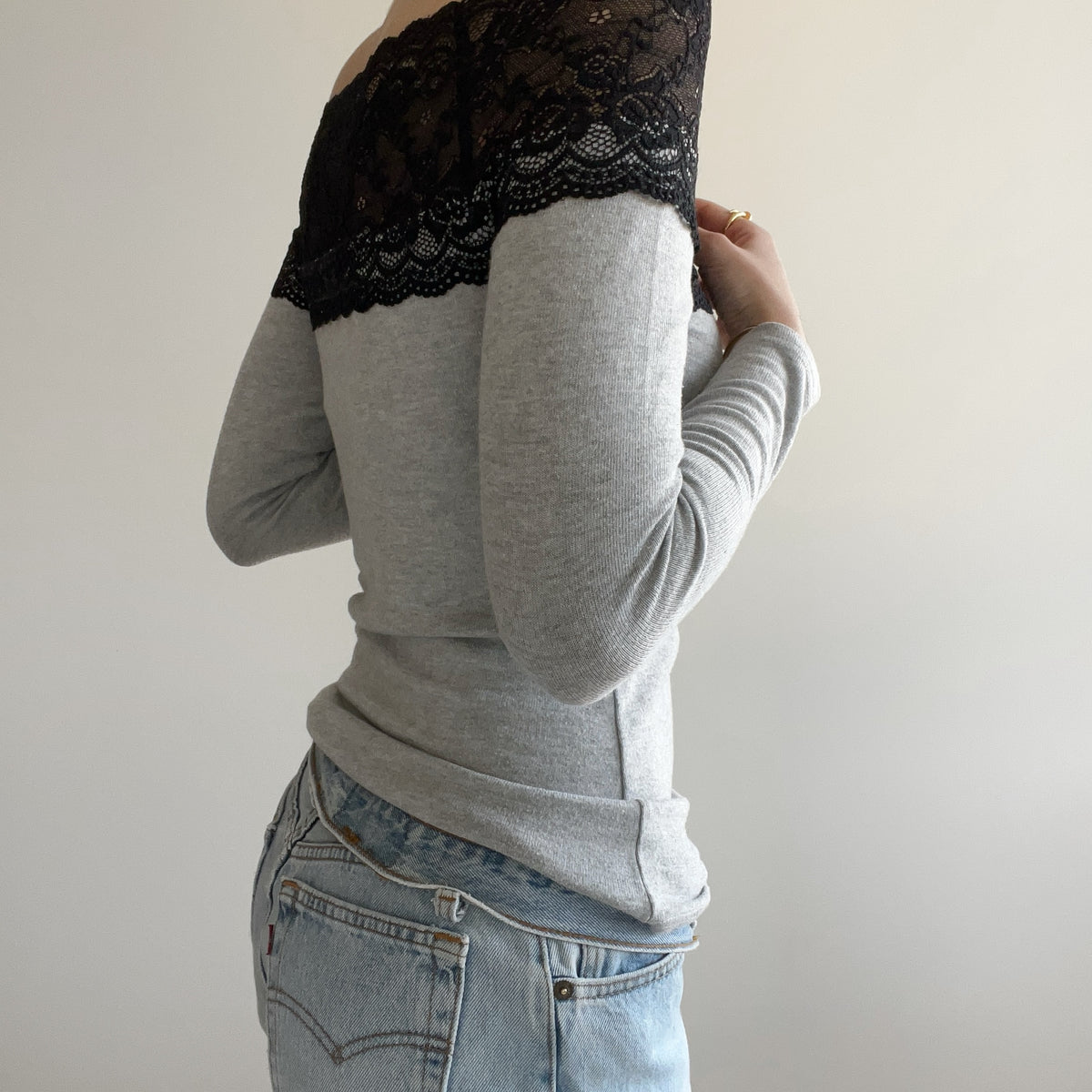 LACE LONG SLEEVE