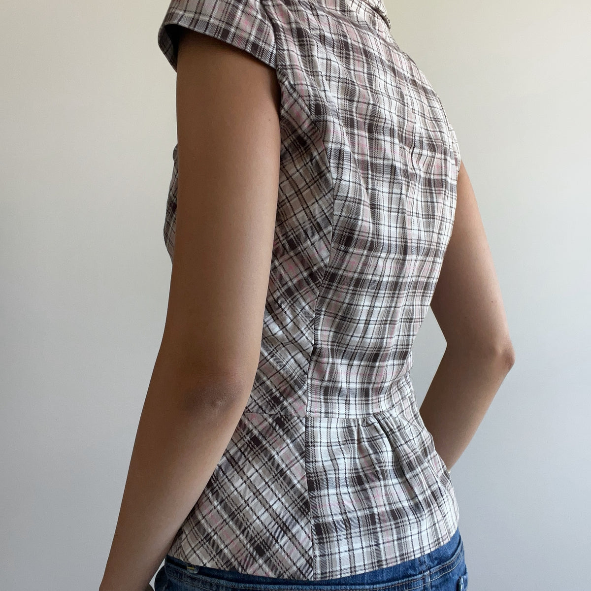 PINK PLAID CORSET