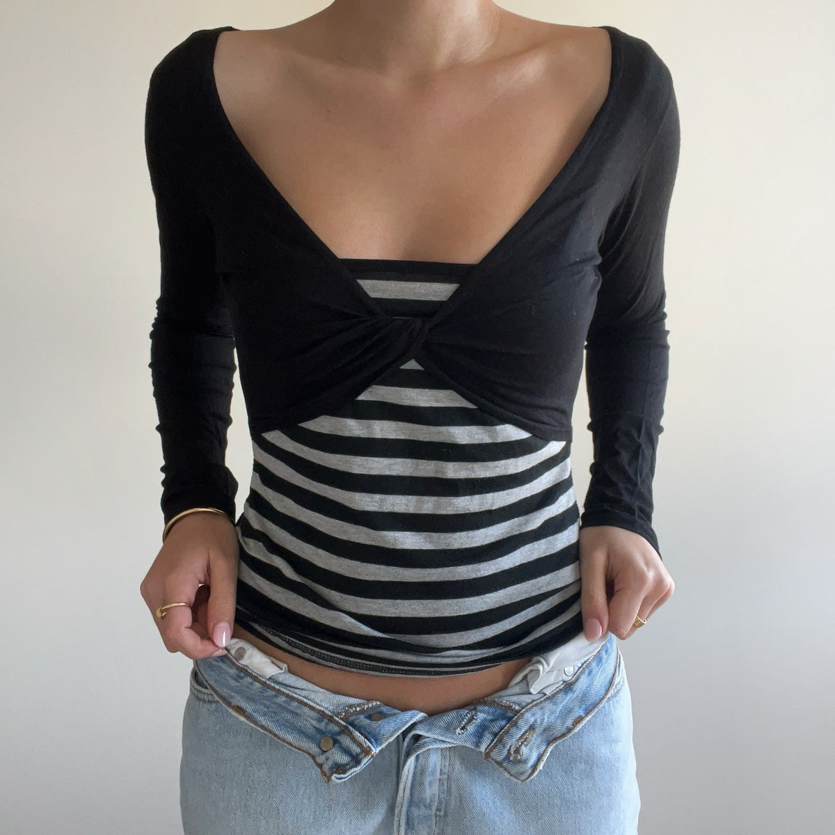 DOUBLE LAYER LONG SLEEVE