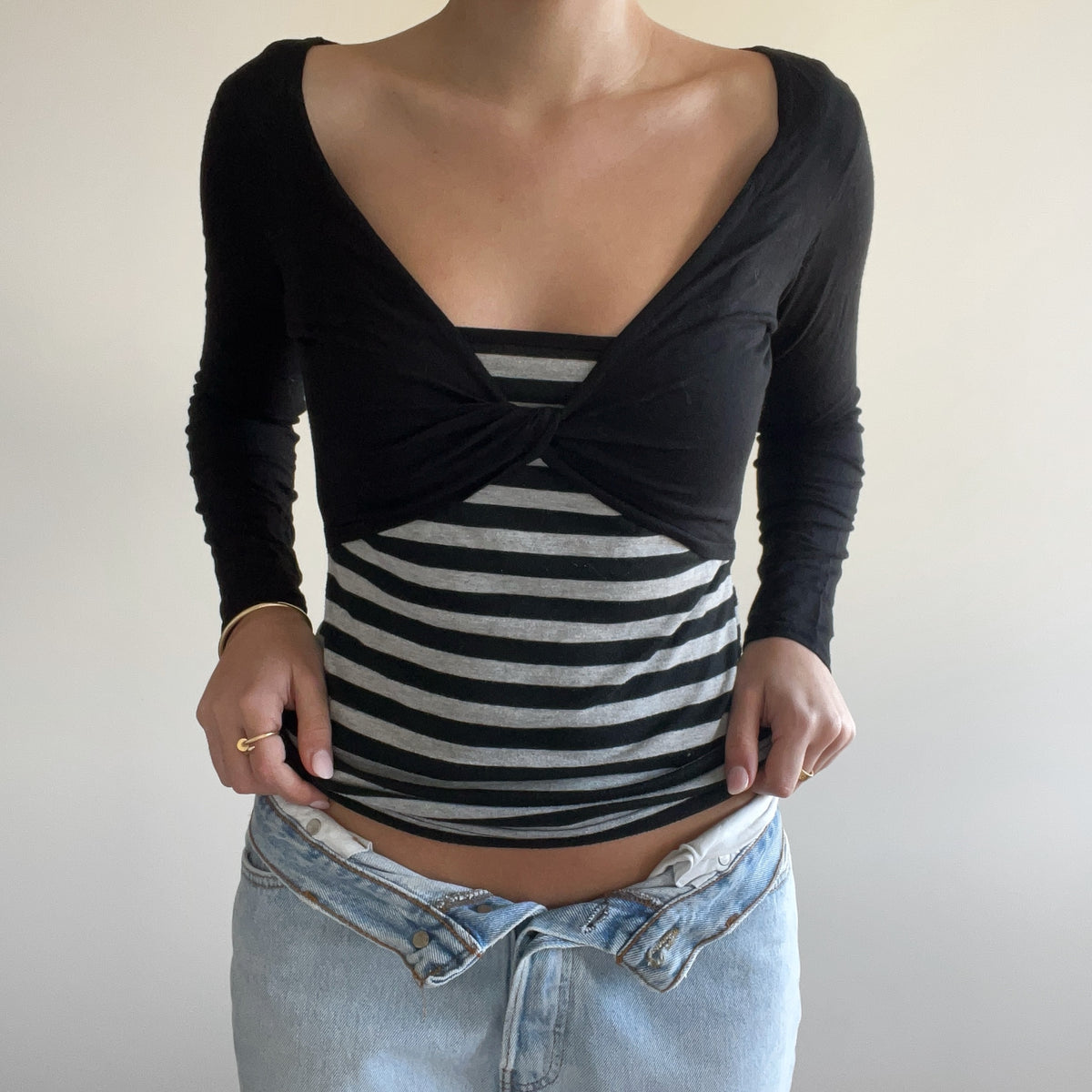 DOUBLE LAYER LONG SLEEVE