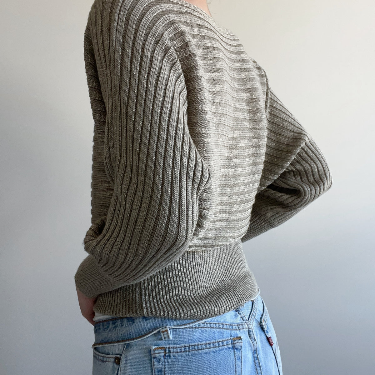 GOLD BATWING JUMPER