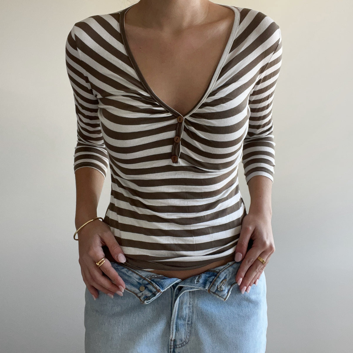 3/4 SLEEVE TOP