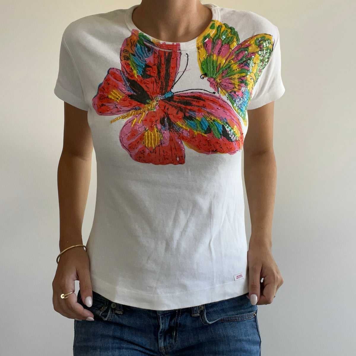 MISS SIXTY BUTTERFLY SHIRT
