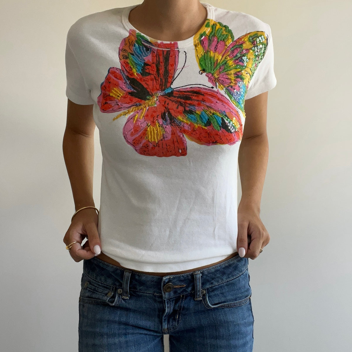 MISS SIXTY BUTTERFLY SHIRT