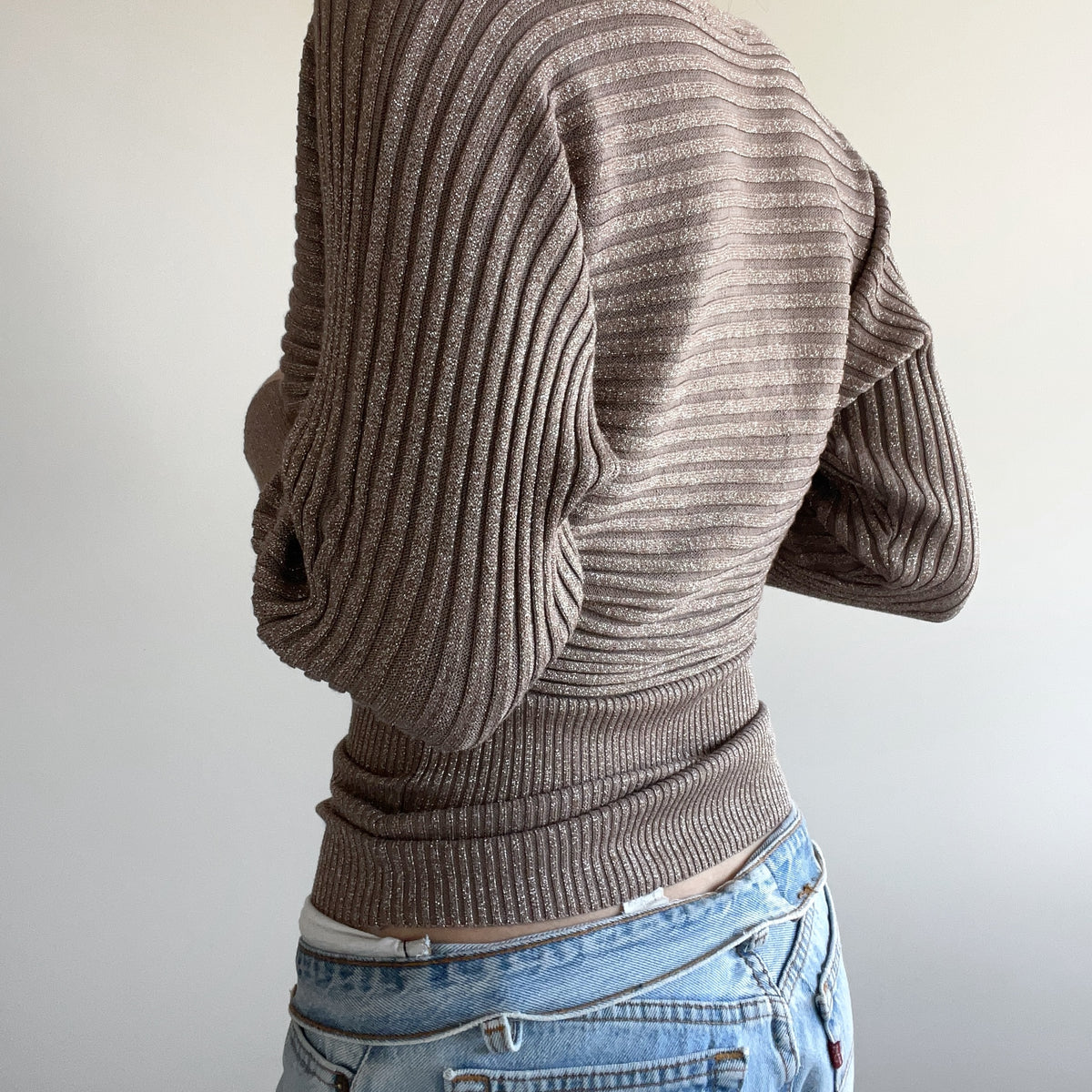 GOLD BATWING JUMPER