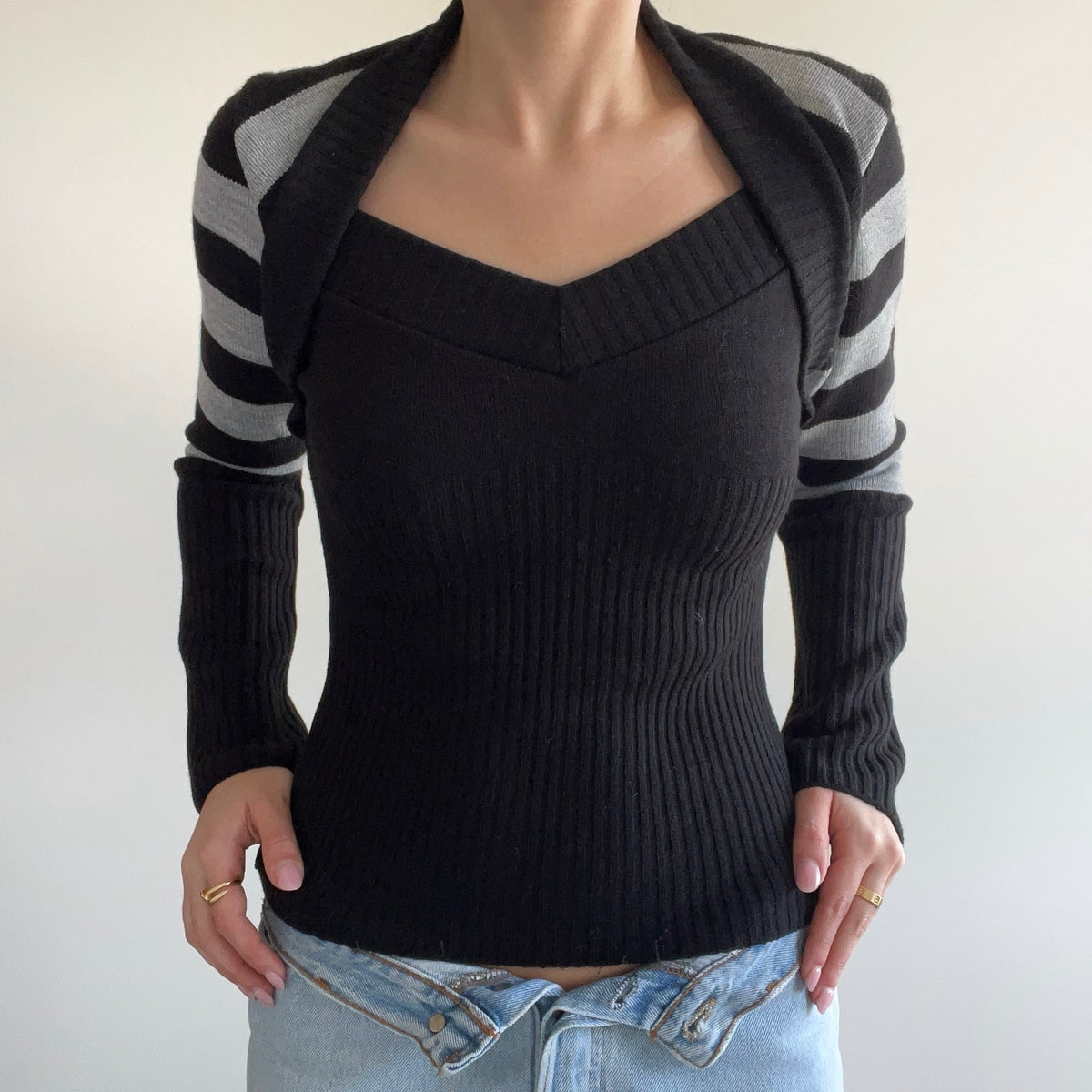 DOUBLE LAYER LONG SLEEVE