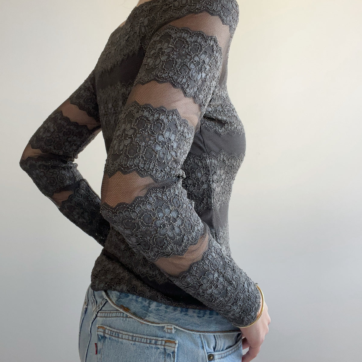 GREY LONG SLEEVE