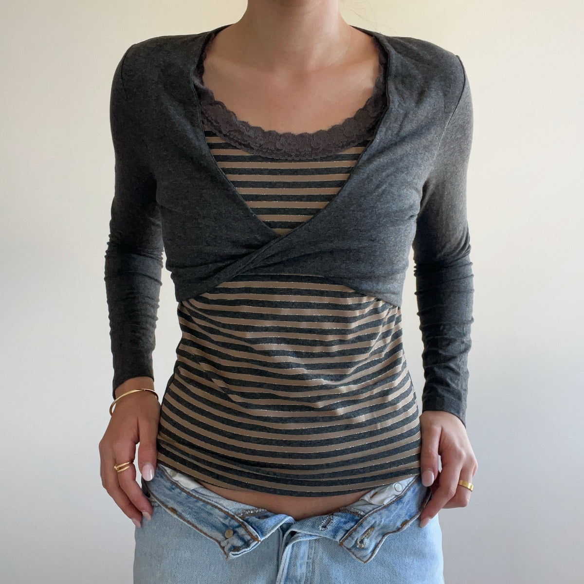 WRAP STYLE LONGSLEEVE