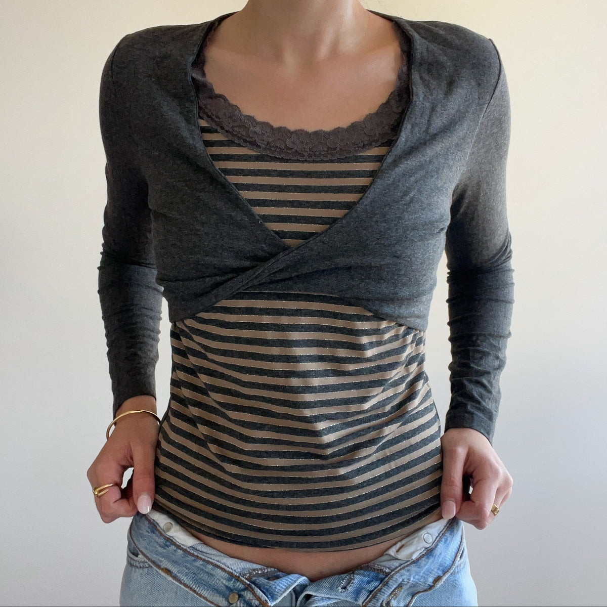 WRAP STYLE LONGSLEEVE