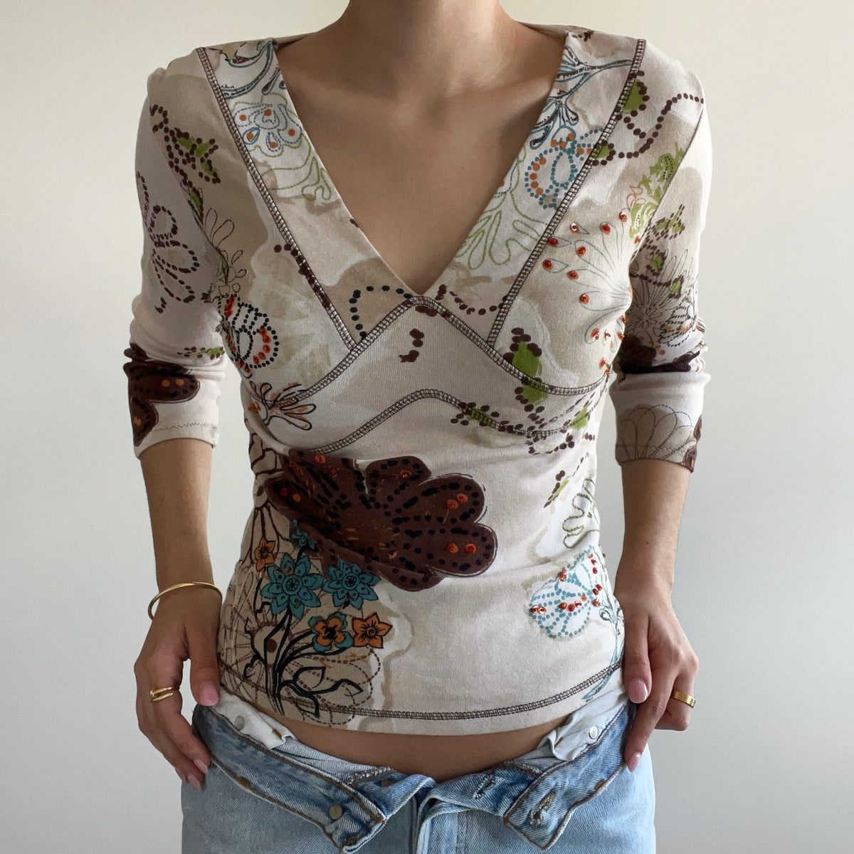 GRAPHIC 3/4 SLEEVE