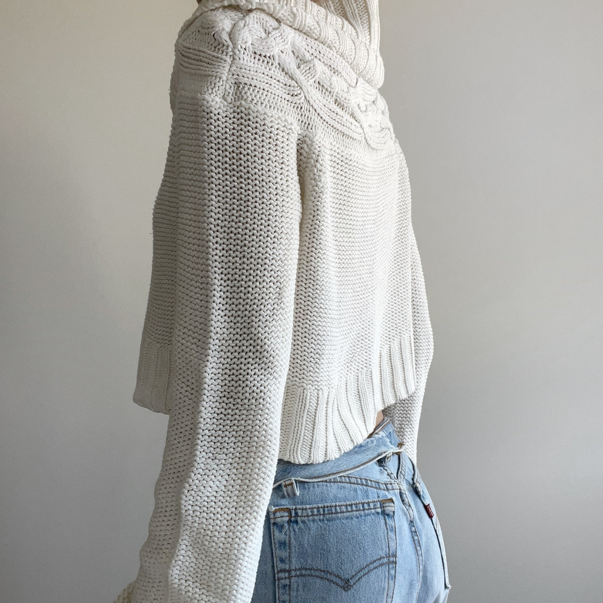 CREAM CHUNKY KNIT