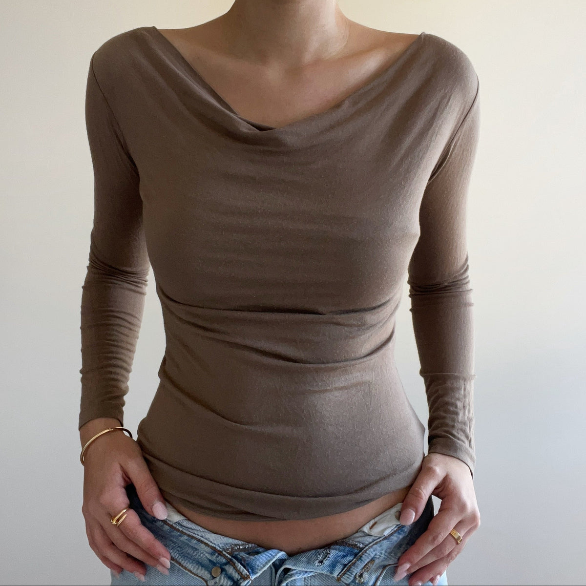 SLOUCHY LONG SLEEVE