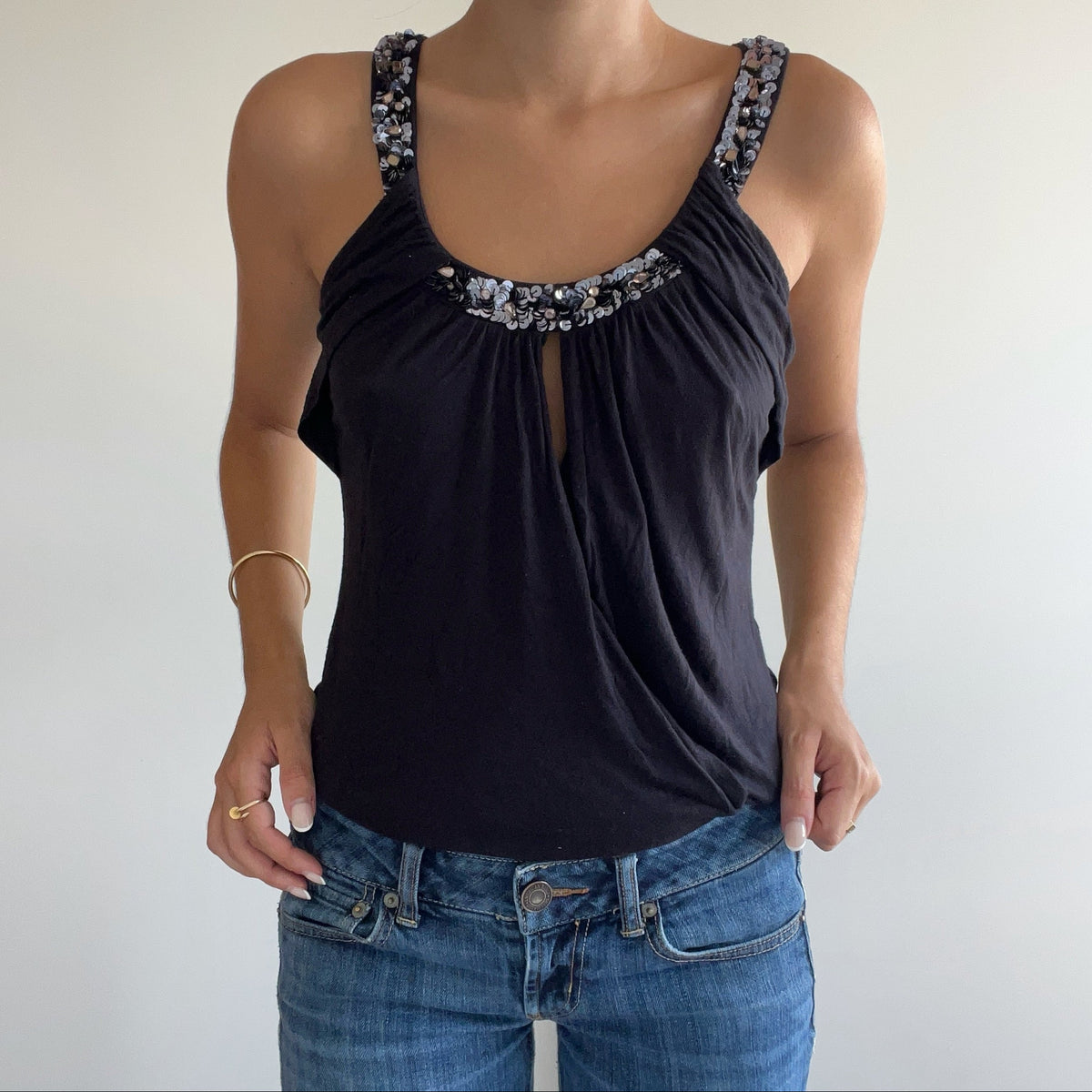 MISS SIXTY SEQUIN TANK