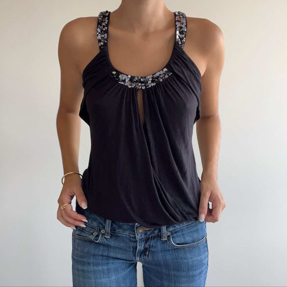 MISS SIXTY SEQUIN TANK