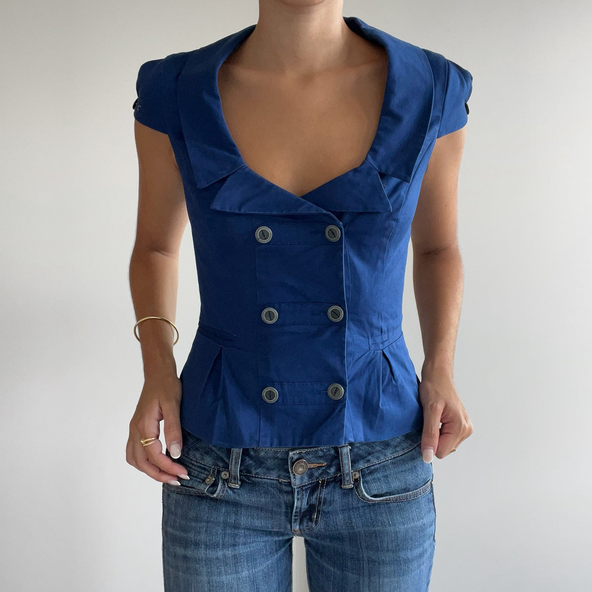 BLUE CROP BLAZER