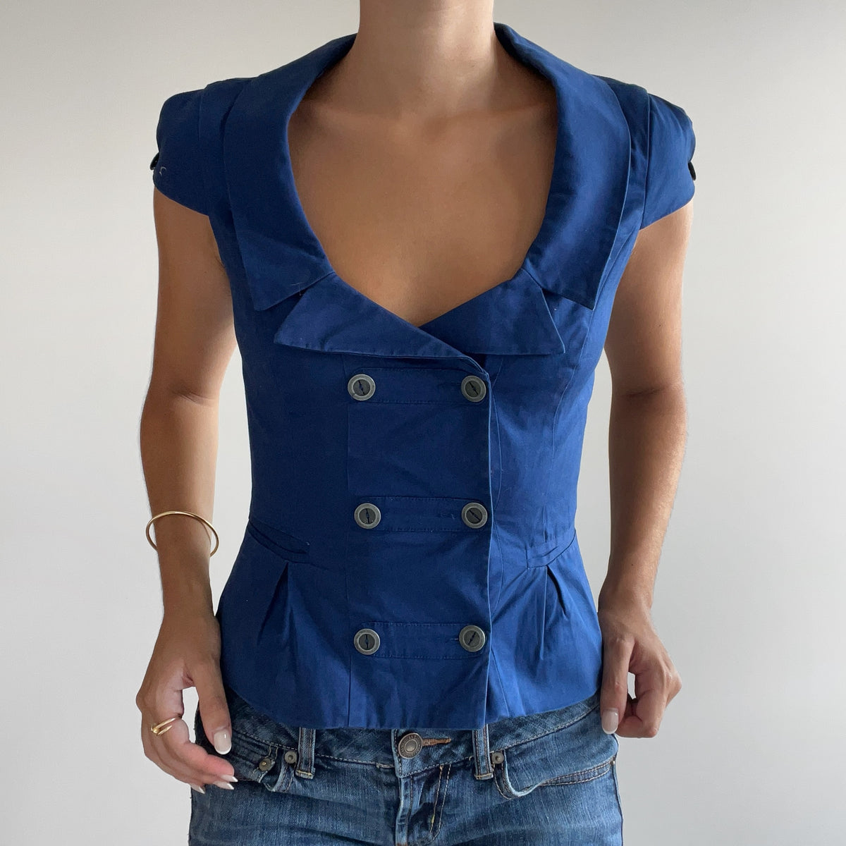 BLUE CROP BLAZER
