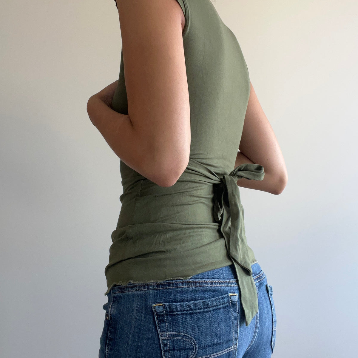SEQUIN GREEN TOP