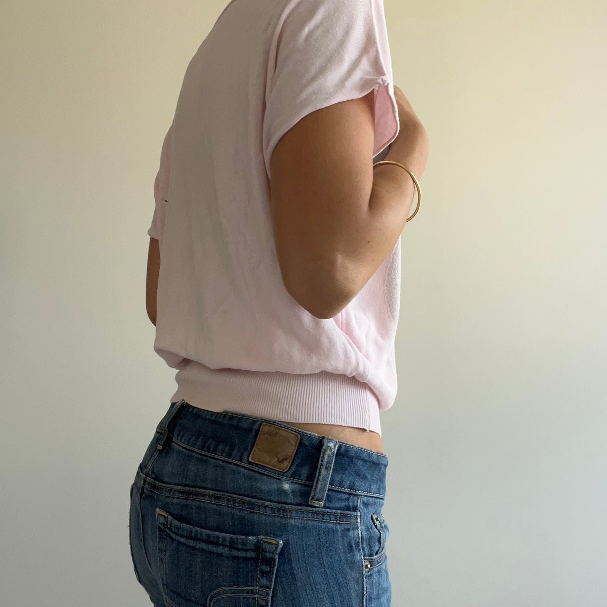 SLOUCHY PINK TOP