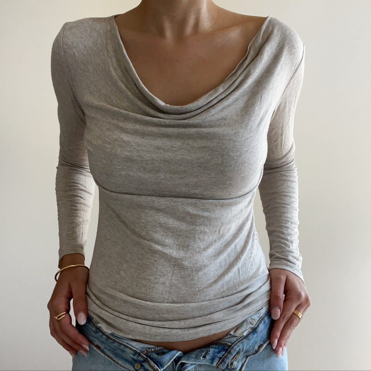 SLOUCHY LONG SLEEVE