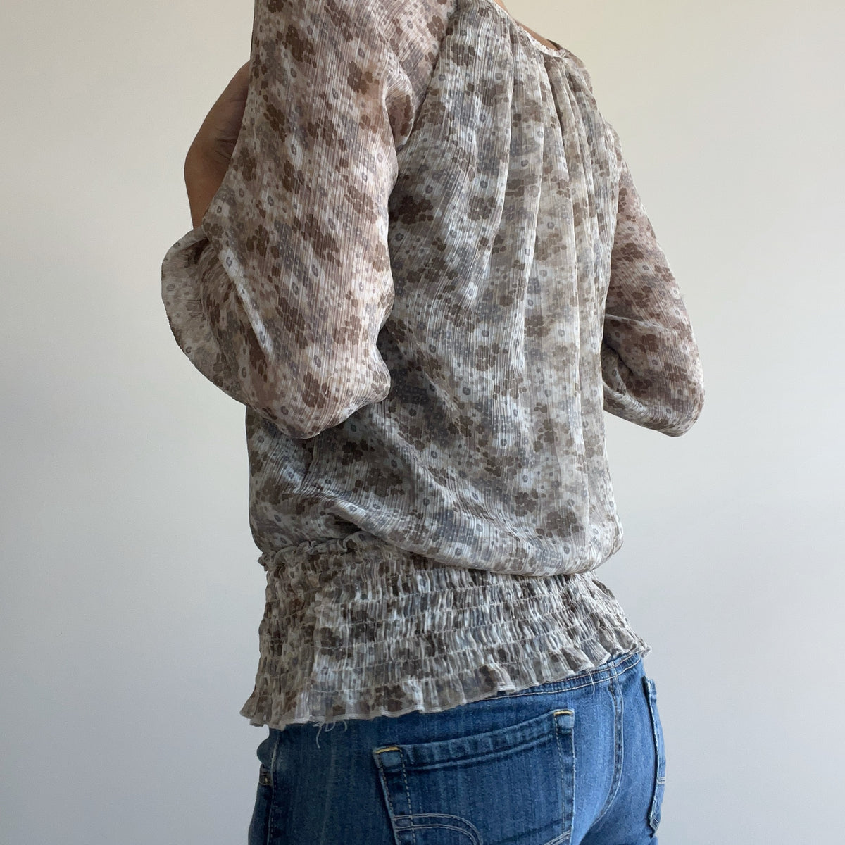 FLORAL PRINT BLOUSE