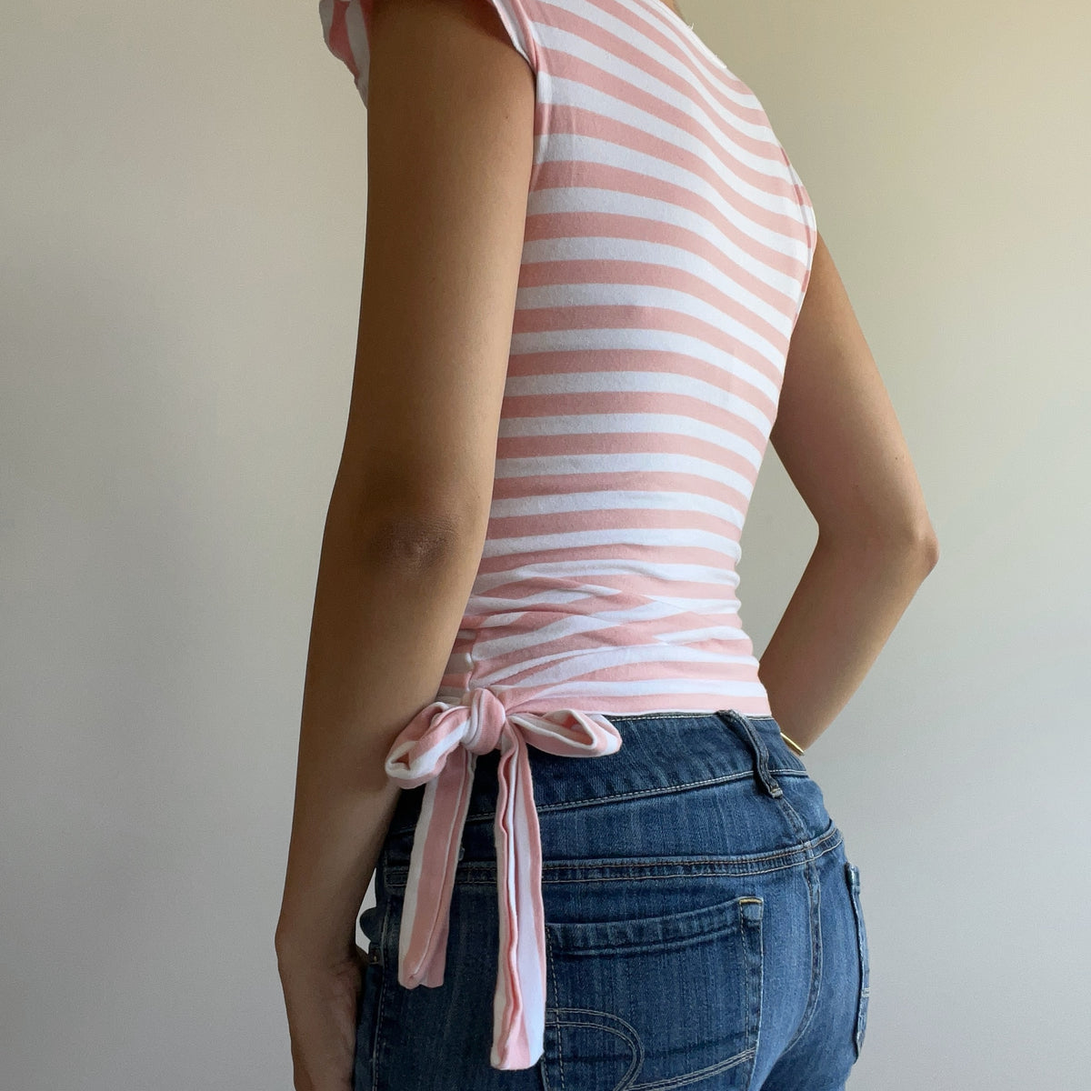 PINK WRAP TOP